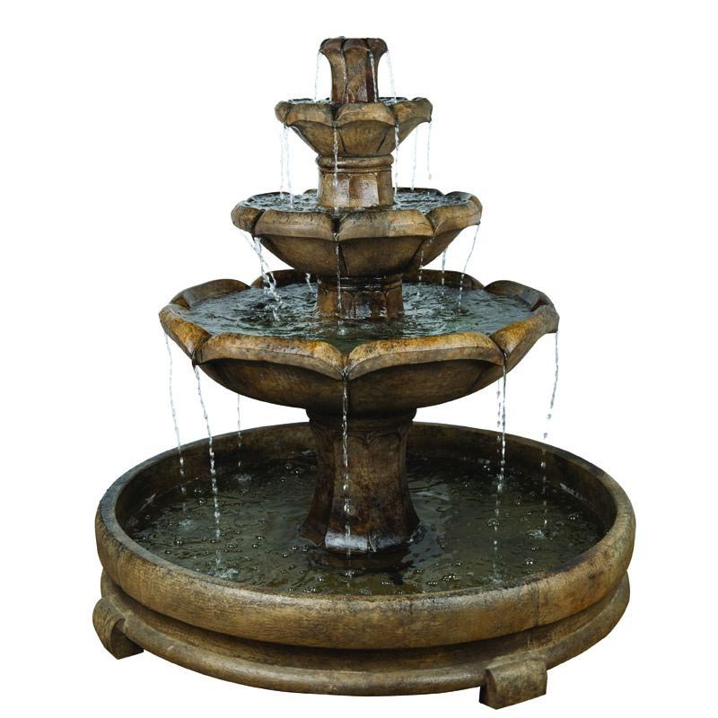 3 Tier Concrete Water Fountain