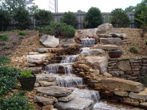 Backyard Rock Water Fountains