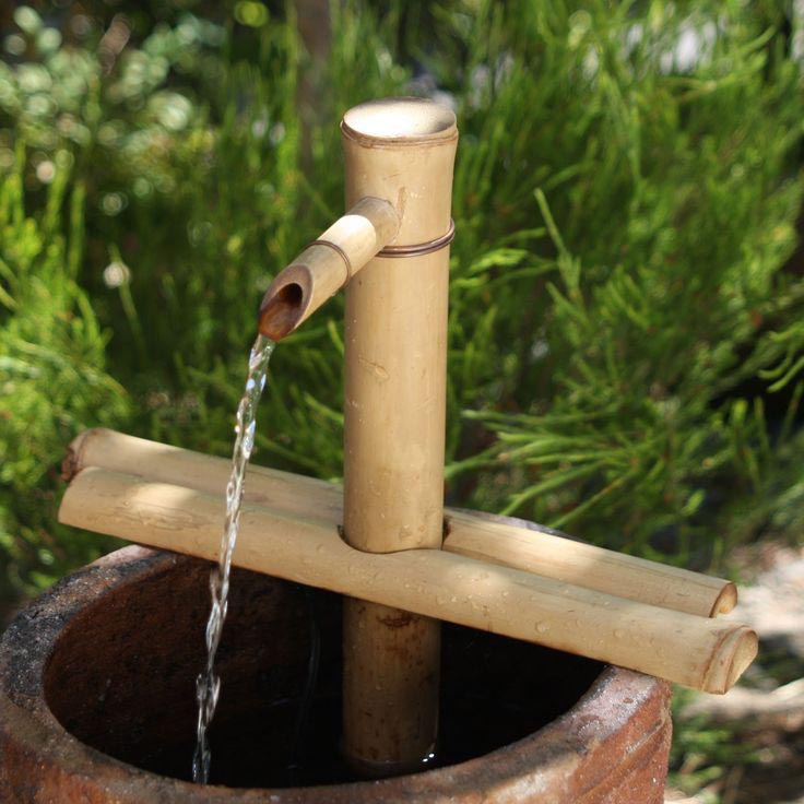 Bamboo Rocking Fountain Kit