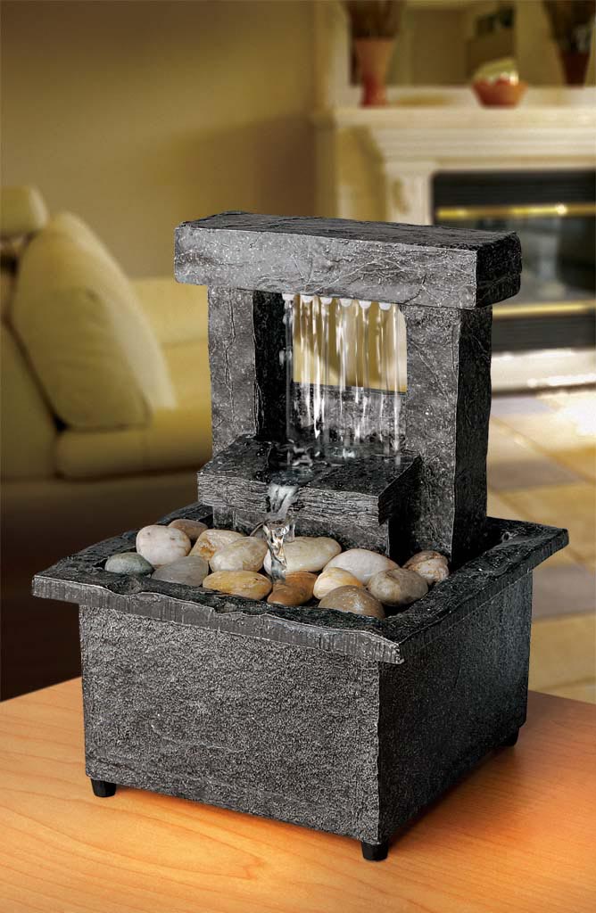 Tabletop Fountain Is A Useful And Nice Decoration Fountain Design Ideas