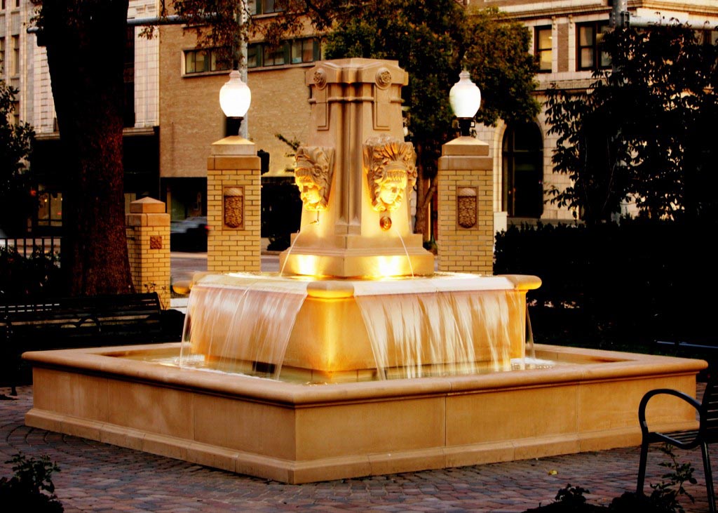 Cast Stone Fountain