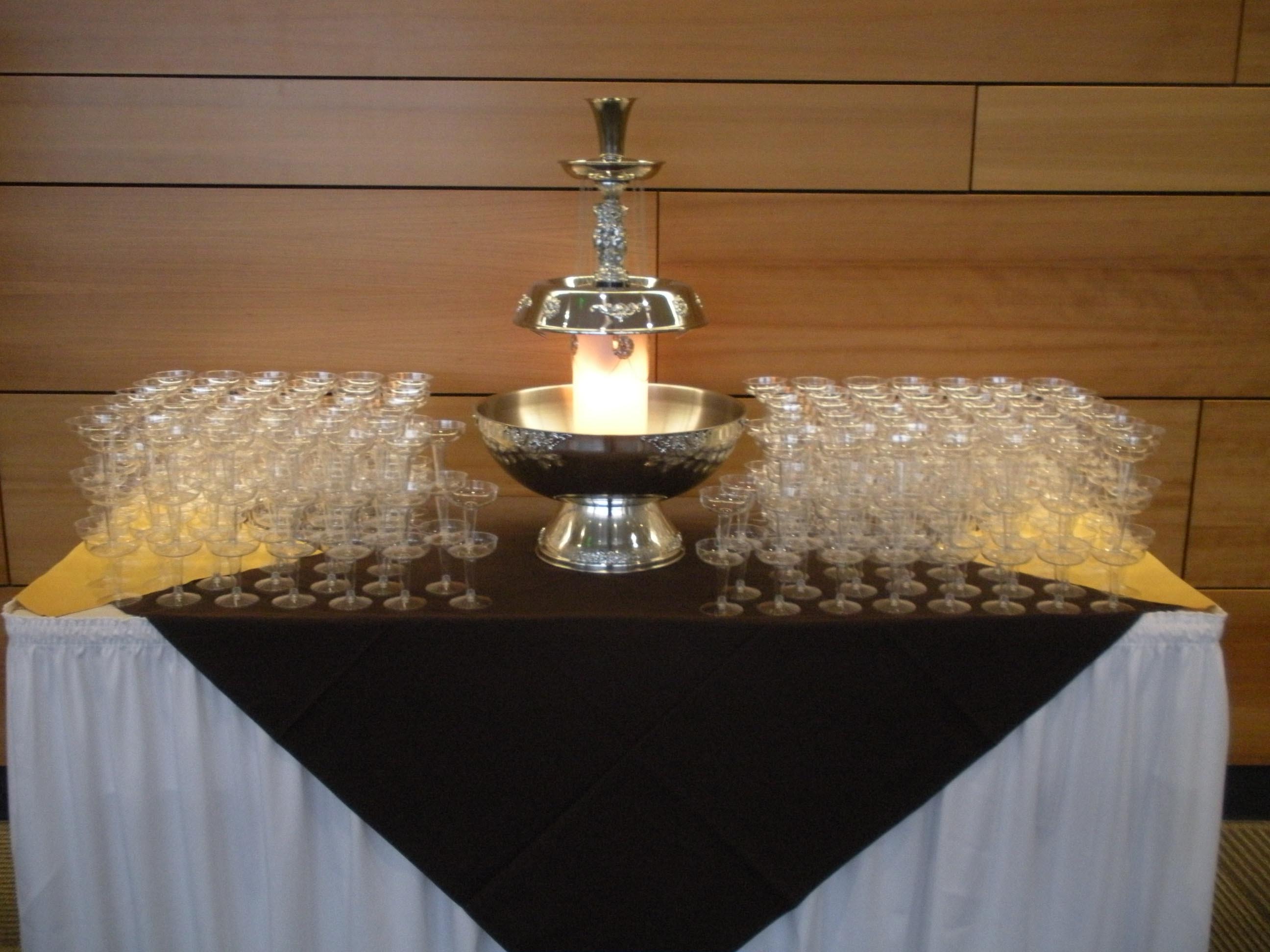 Champagne Fountains Rentals