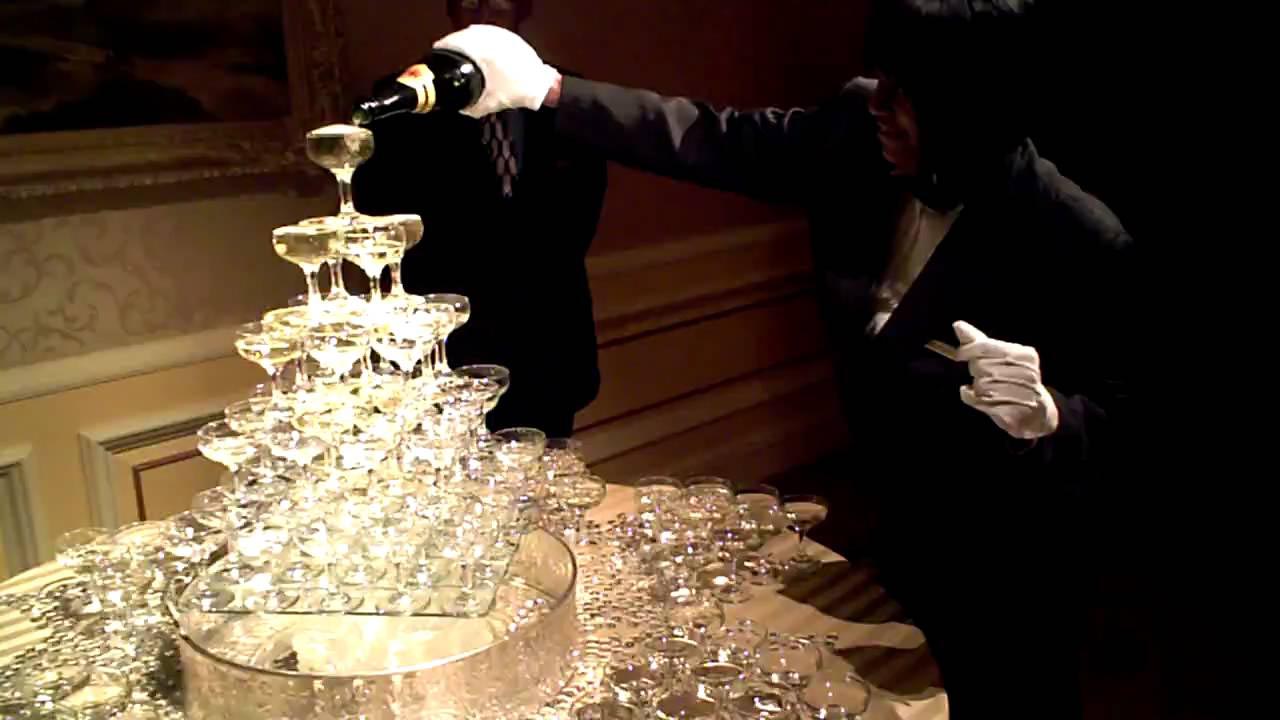 Champagne Glass Fountain