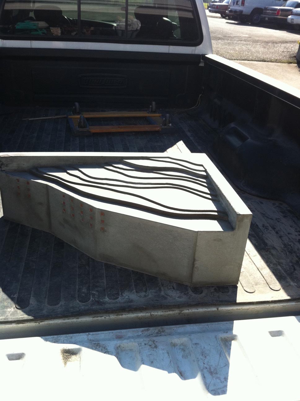 Concrete Fountain Basin