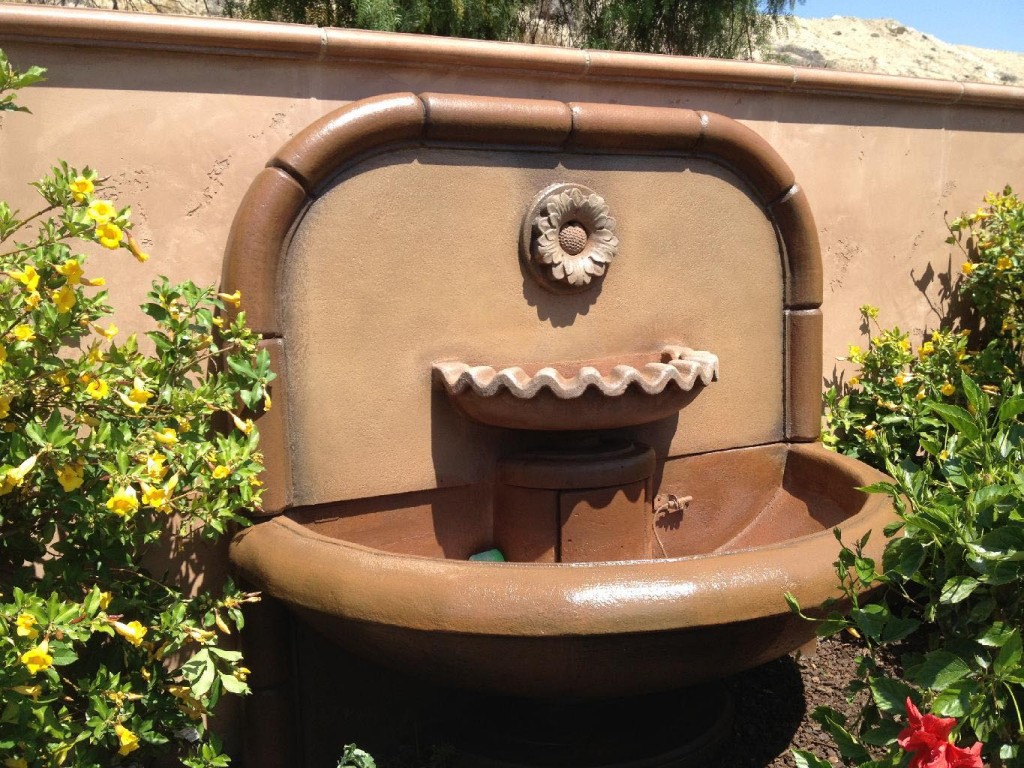 Photo Gallery of The How To Make A Concrete Fountain