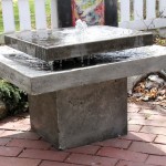 Concrete Water Fountain