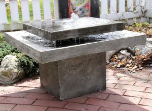 Concrete Water Fountain