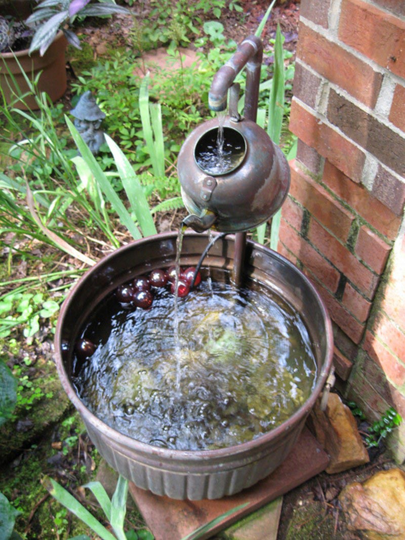 DIY Backyard Water Features