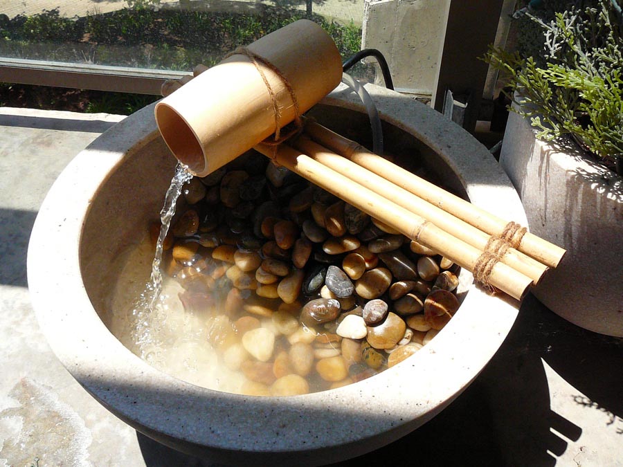 DIY Bamboo Water Fountain