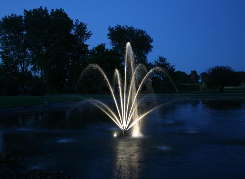 Floating Fountain Lights