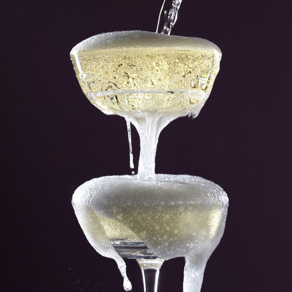 Glass Champagne Fountain