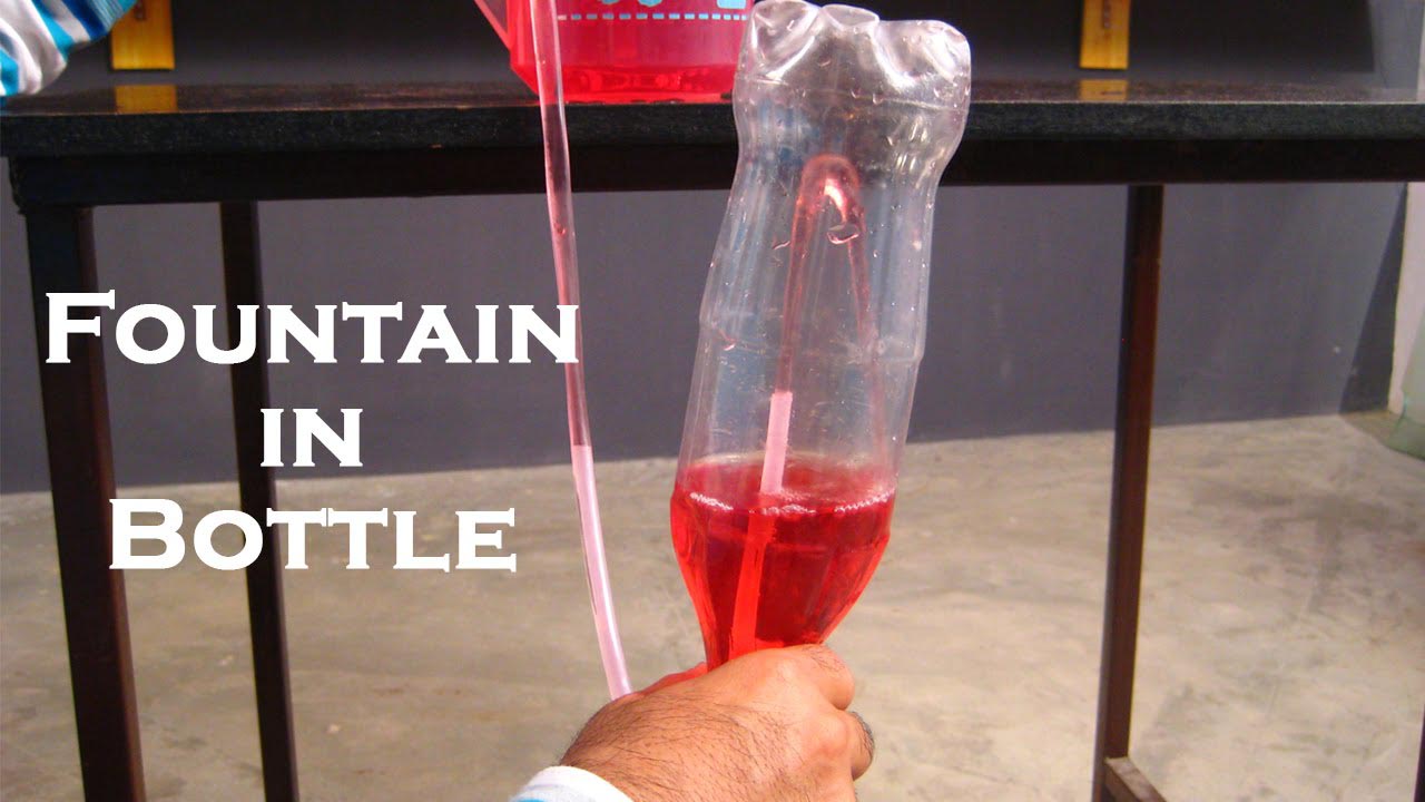 How to Make a Water Fountain for a School Project