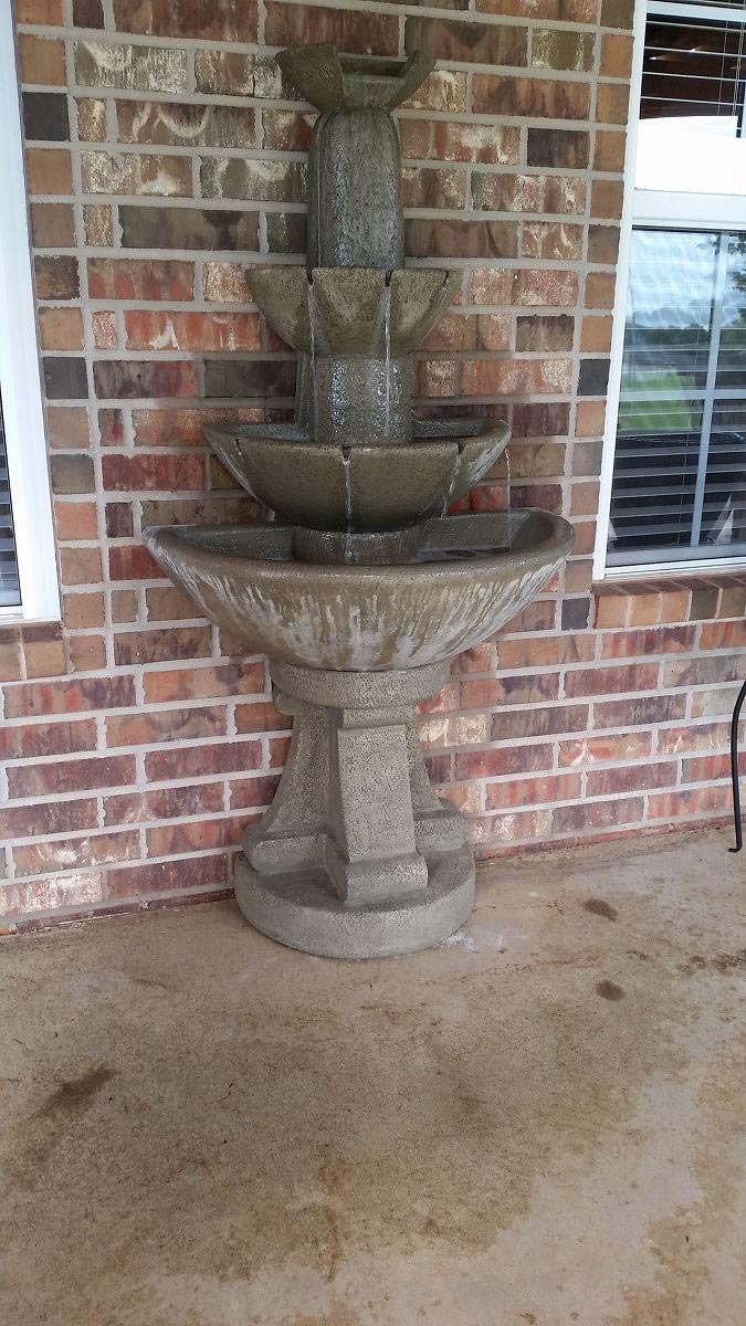 How to Repair Concrete Water Fountain