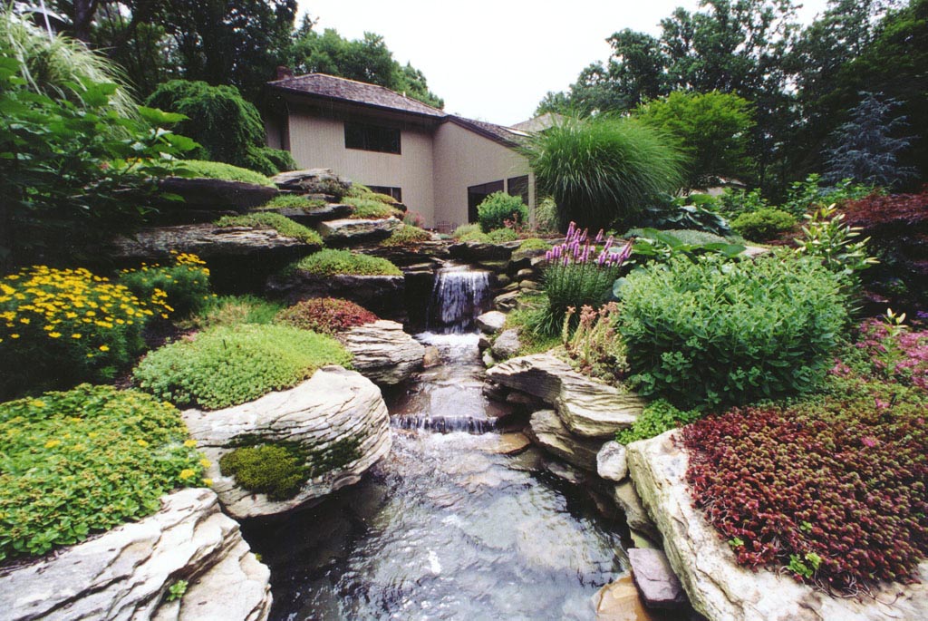 Landscape Water Fountain Design