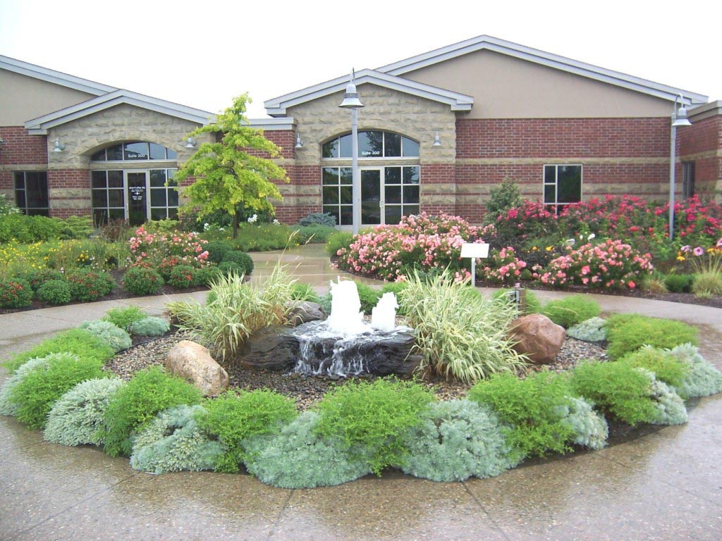 Landscape with Water Fountain Ideas
