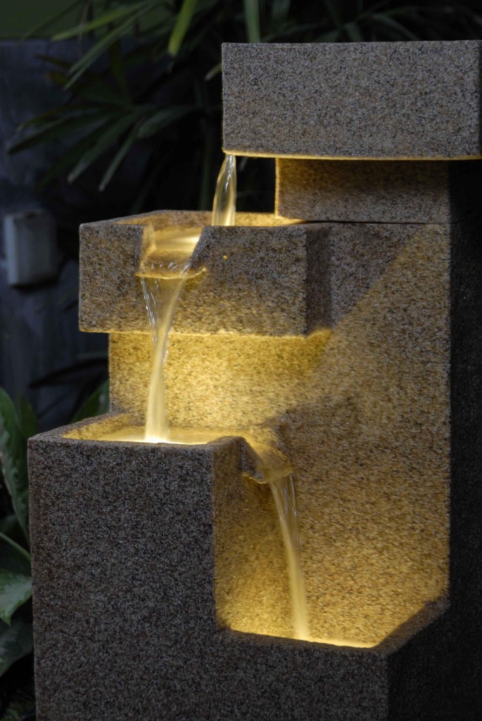 Fountain Lights Mainstream of Decoration Lighted Water Fountains Outdoor