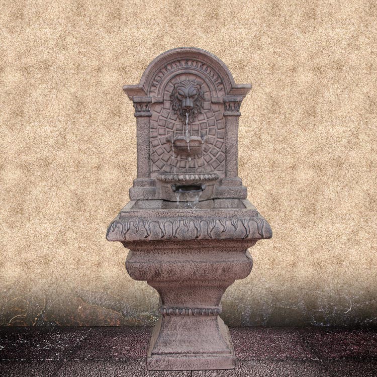 Lion Head Water Fountain Outdoor
