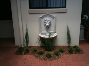 Lion Wall Water Fountain