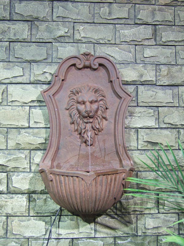 Lions Head Wall Fountain