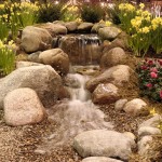 Outdoor Fountains and Waterfalls