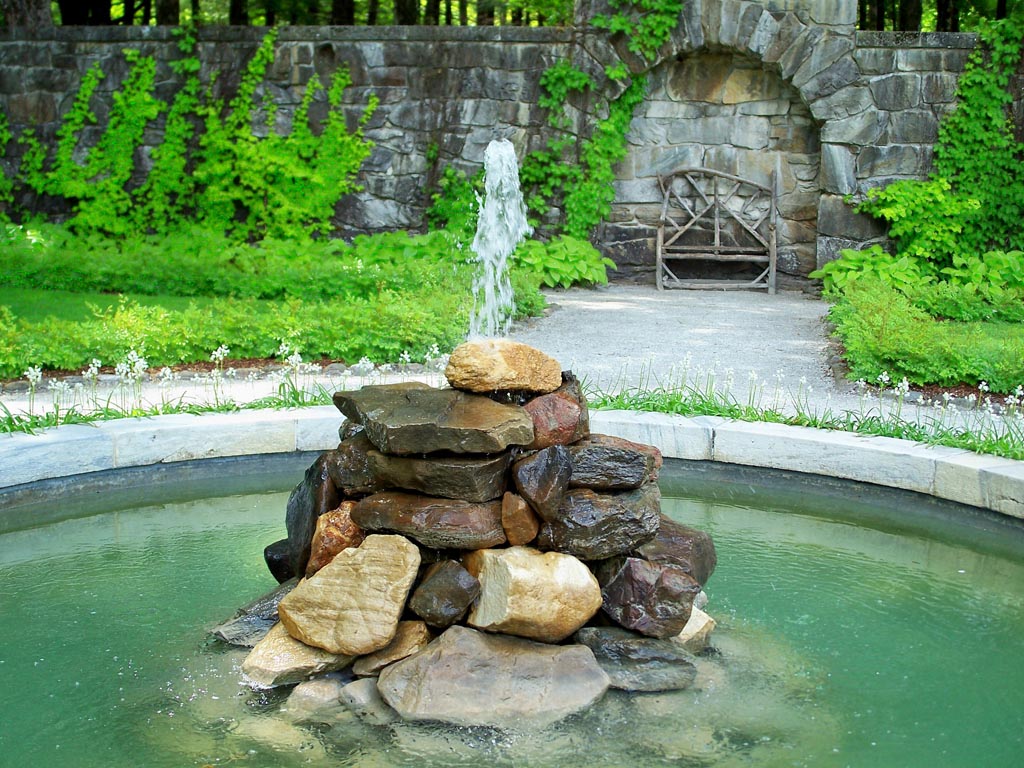 Rock Fountains for Garden