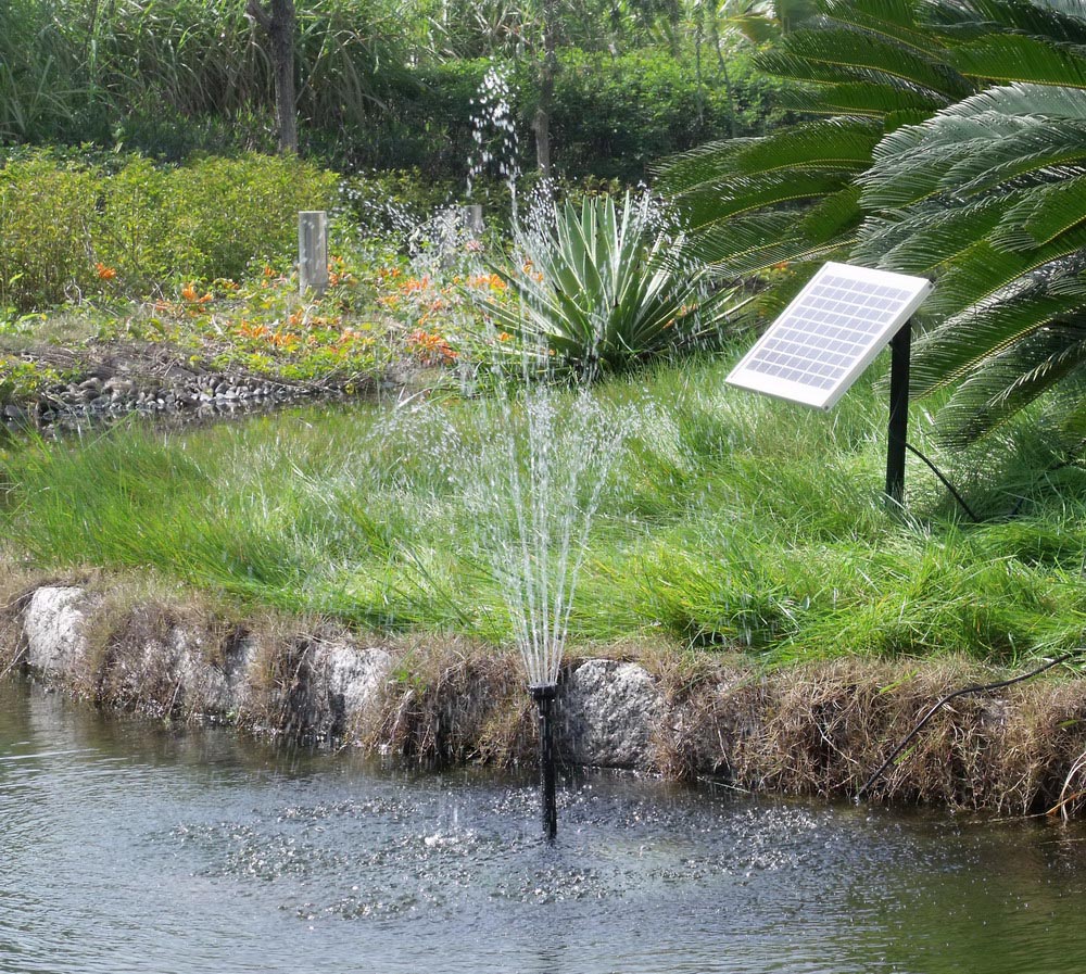 Solar Fountains for Ponds