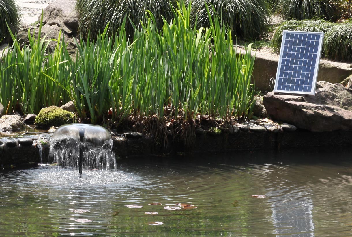 Solar Pond Fountain Kit