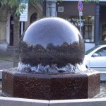 Stone Ball Fountain