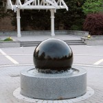 Stone Sphere Fountain
