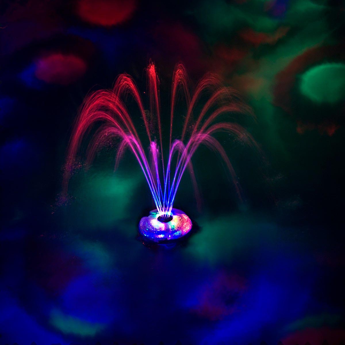 Underwater Light Show and Fountain