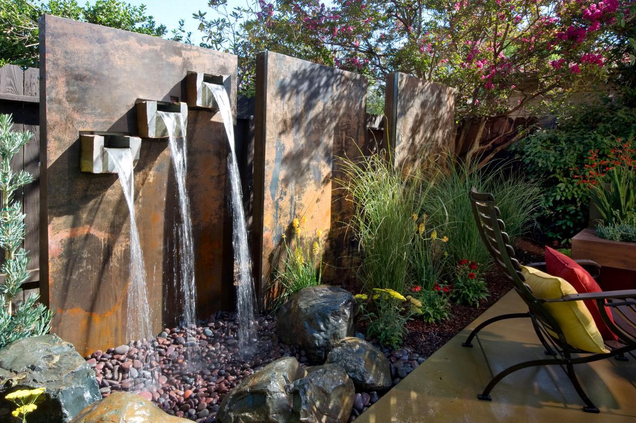 Water Wall Fountain DIY