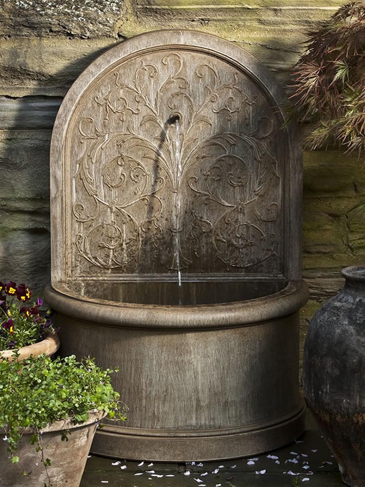 Water Wall Fountains Outdoor