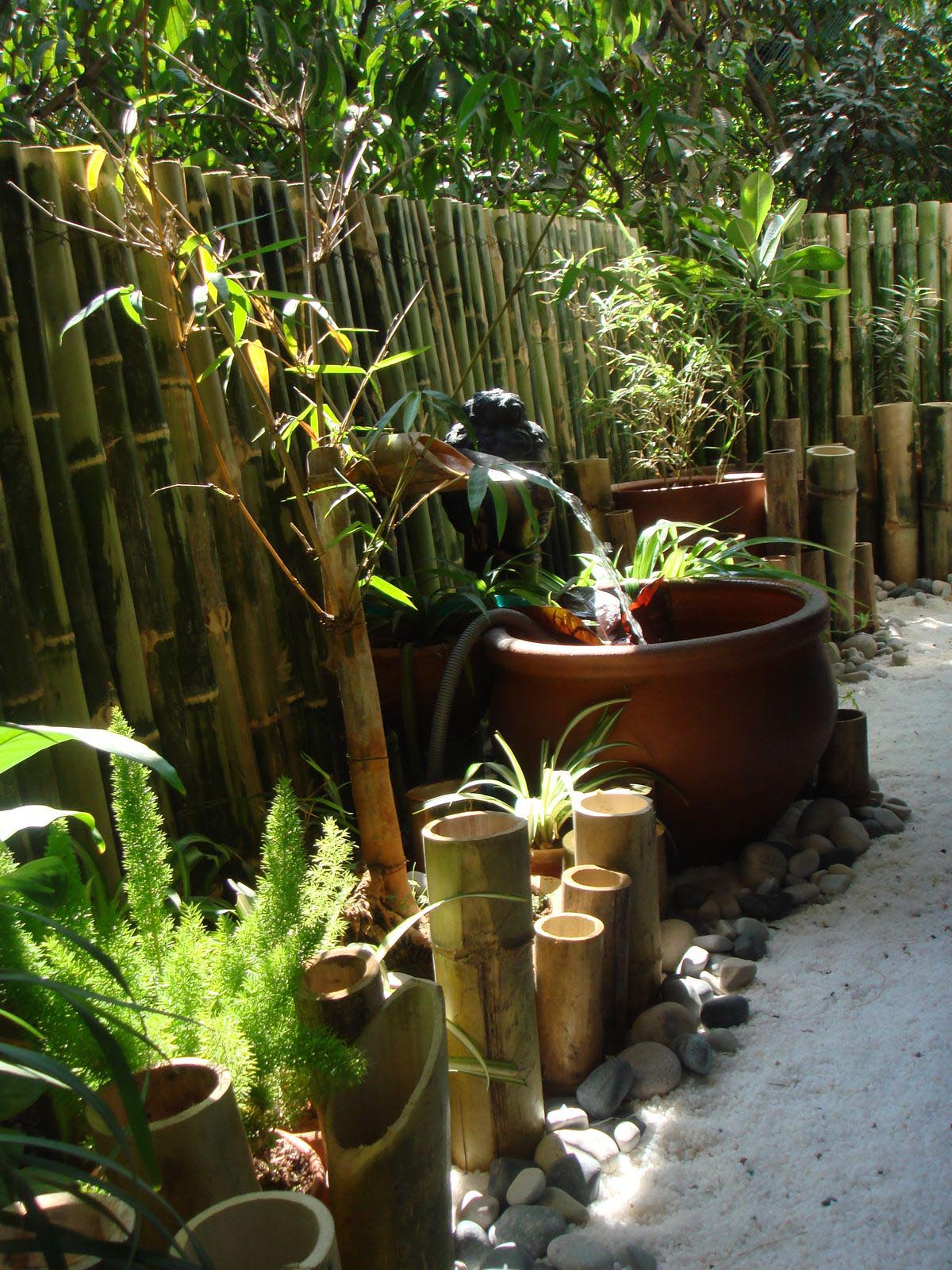 Zen Garden Bamboo Water Fountain