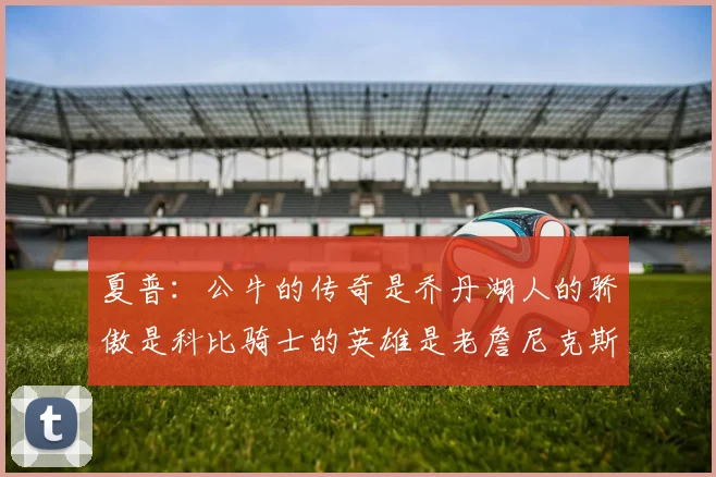 夏普：公牛的传奇是乔丹湖人的骄傲是科比骑士的英雄是老詹尼克斯的希望是布伦森